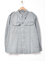 スイス軍 グリーンデニム ワークジャケット