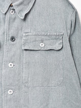 スイス軍 グリーンデニム ワークジャケット