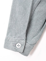 スイス軍 グリーンデニム ワークジャケット