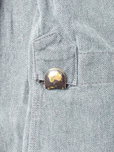 スイス軍 グリーンデニム ワークジャケット