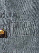 スイス軍 グリーンデニム ワークジャケット