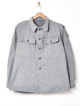 スイス軍 グリーンデニム ワークジャケット