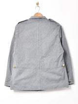 スイス軍 グリーンデニム ワークジャケット