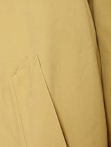 イタリア製 イエロー ショールカラーコート