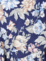 花柄 スリーブレスワンピース