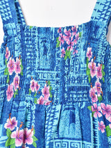 70's  スリーブレス シャーリングワンピース