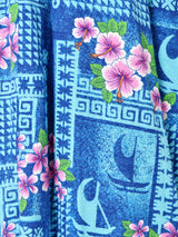 70's  スリーブレス シャーリングワンピース