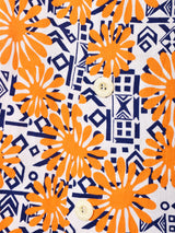 60's〜70's 総柄 スリーブレスワンピース