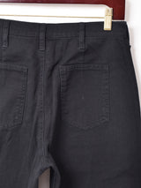 【5色展開】Meridian  フレア ツイルパンツ