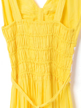 スリーブレス シャーリングワンピース