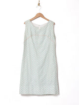 70's   レース スリーブレスワンピース