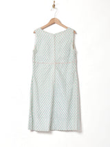 70's   レース スリーブレスワンピース