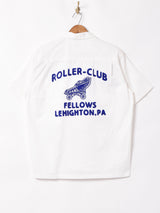 【4色展開】TEMPTATIONチェーンステッチ オープンカラーシャツ