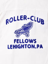 【4色展開】TEMPTATION チェーンステッチ オープンカラーシャツ