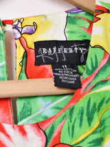 花柄 スリーブレスワンピース