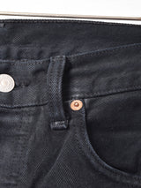 トルコ製 Levi's 501 ブラックデニムパンツ W31