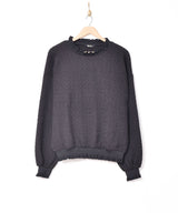 【2色展開】Meridianリブフリルトップ