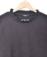 【2色展開】Meridianリブフリルトップ