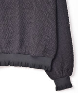 【2色展開】Meridianリブフリルトップ