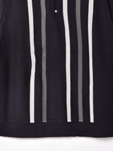 【2色展開】Backers ライン ニットポロシャツ