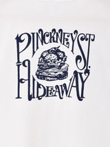 カラースリーブ 七分丈 プリントTシャツ 【P.S.H.A】