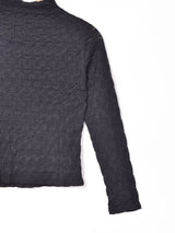 Meridianボトルネック 長袖カットソー