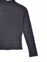 Meridianボトルネック 長袖カットソー