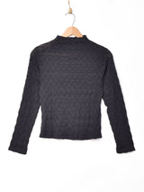 Meridianボトルネック 長袖カットソー