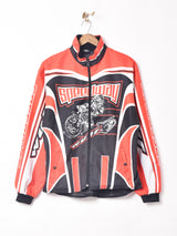 バイク 総柄ジャケット