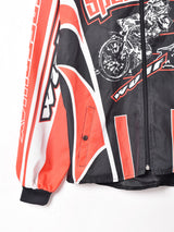 バイク 総柄ジャケット