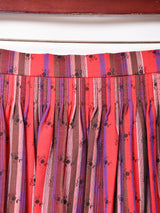 ストライプ チロルスカート