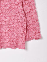 七分袖 レーストップス