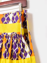 70's   総柄 マキシスカート