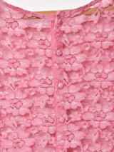 七分袖 レーストップス