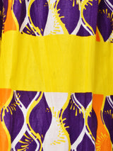 70's   総柄 マキシスカート