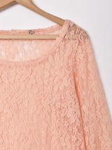 長袖 レーストップス