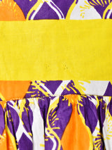 70's   総柄 マキシスカート