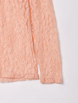 長袖 レーストップス