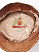 ヌバックレザー ロープ キャスケット