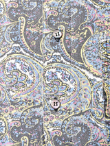 総柄 長袖シャツ