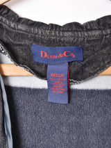 ブラックデニム ダッフルコート