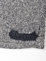 ツイード Vネックベスト