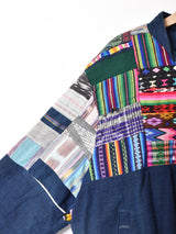 パッチワーク 中綿ジャケット