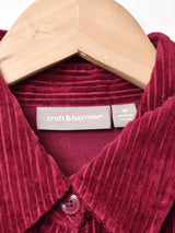 長袖 コーデュロイシャツ