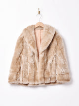 フェイクファーケープ