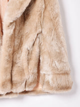 フェイクファーケープ