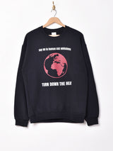 アース プリントスウェット