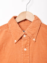 長袖 コーデュロイシャツ