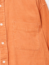 長袖 コーデュロイシャツ