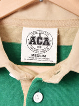 ボーダー ラガーシャツ